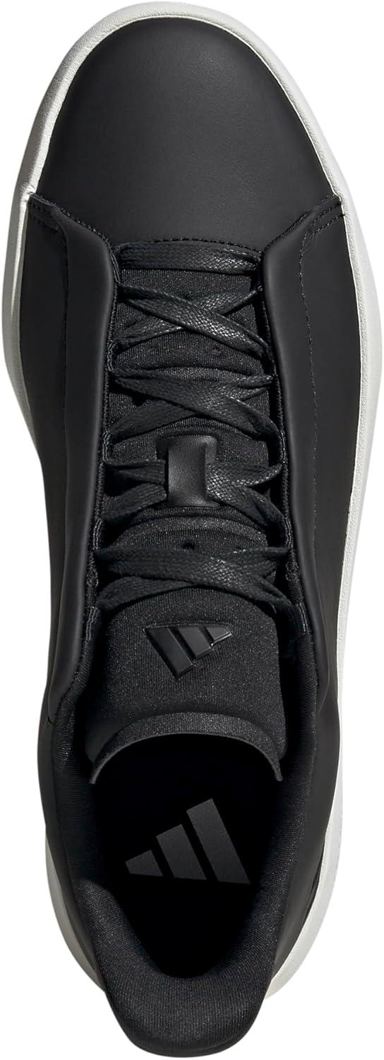 imageadidas Mens Acesmash SneakerBlackBlackWhite