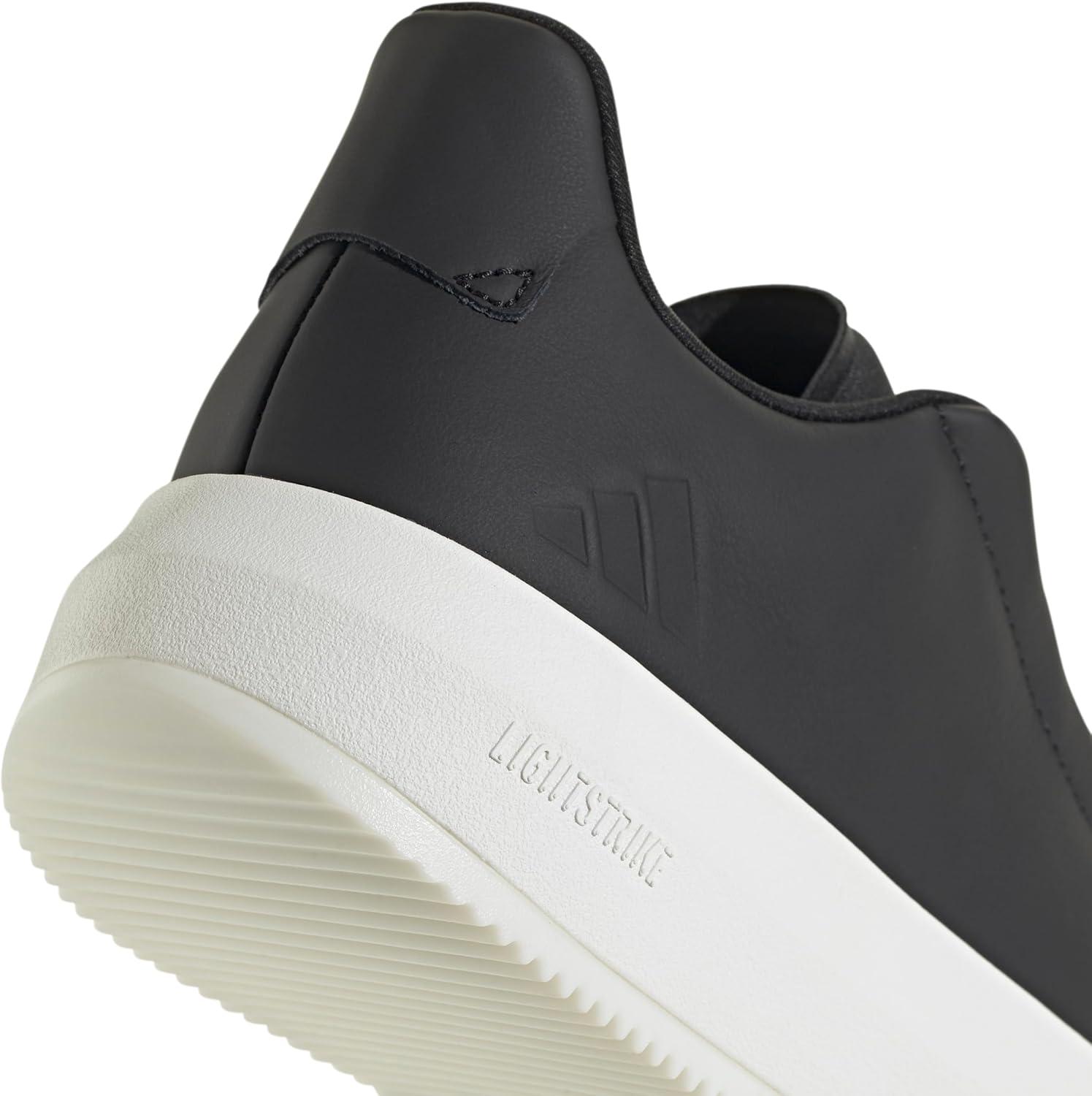 imageadidas Mens Acesmash SneakerBlackBlackWhite