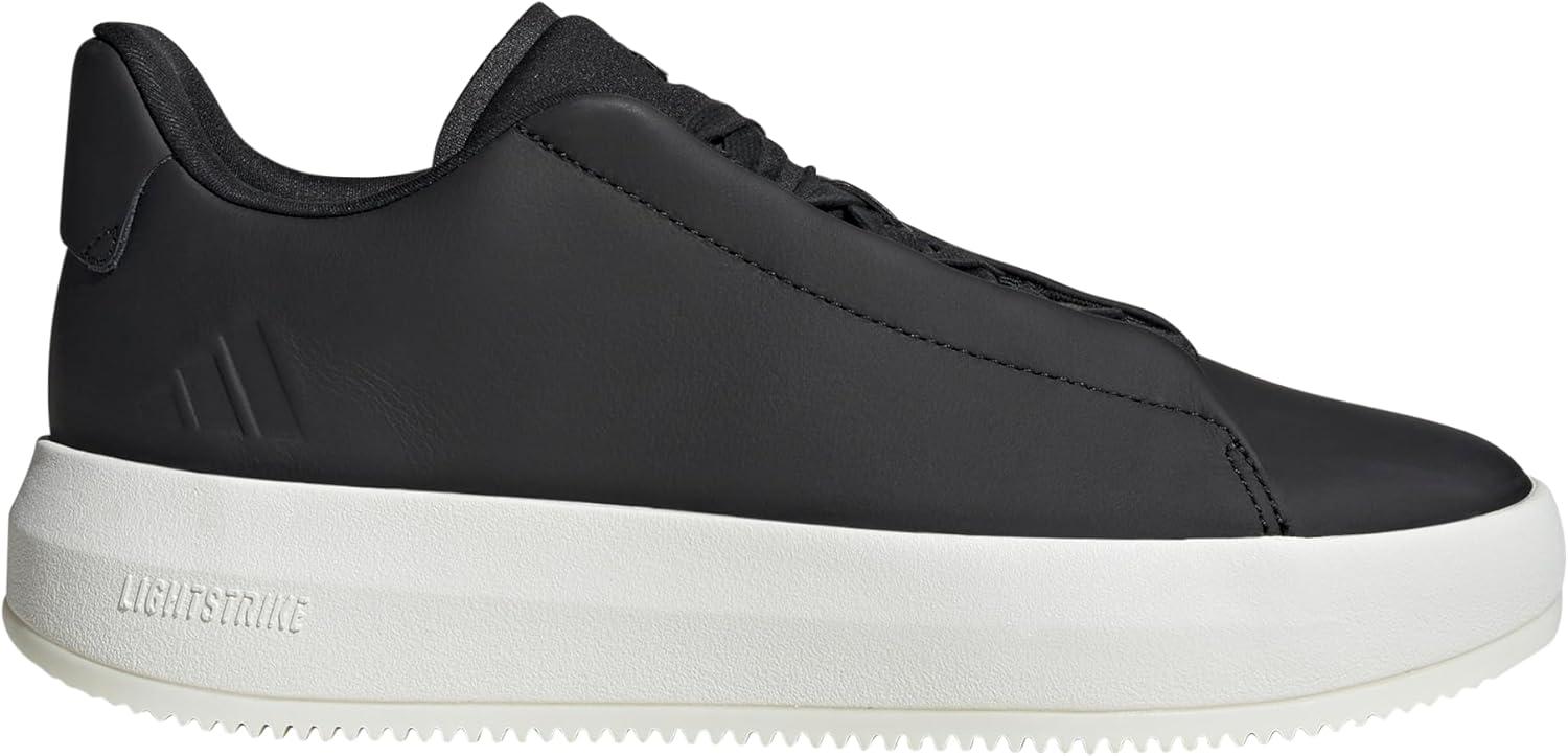 imageadidas Mens Acesmash SneakerBlackBlackWhite