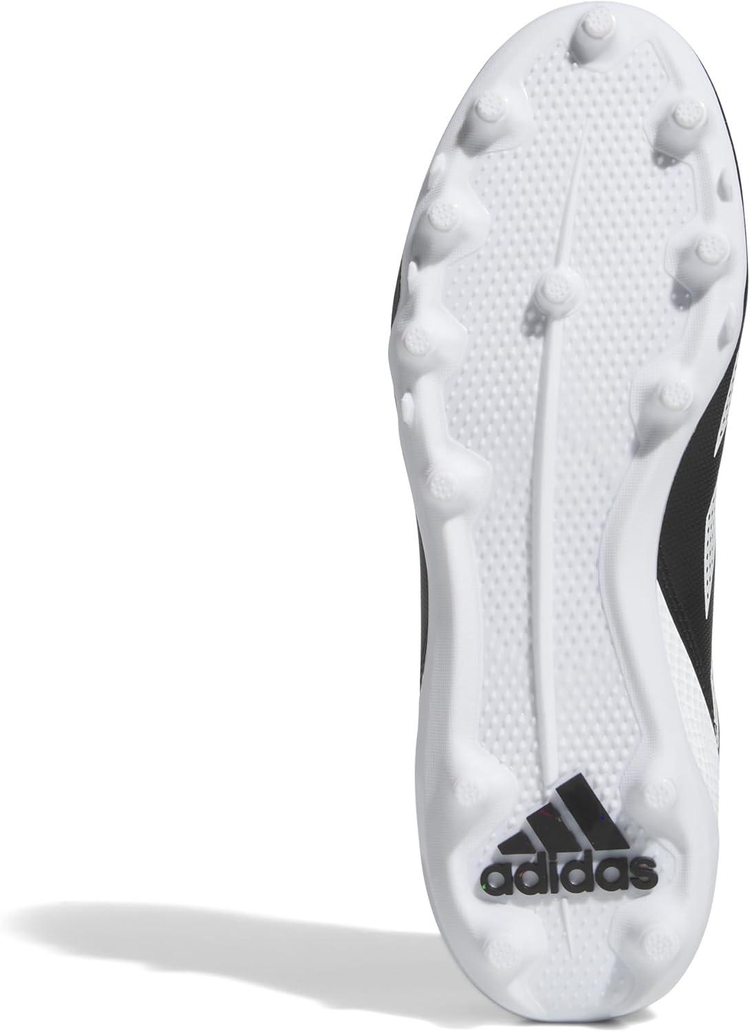 imageadidas Mens Adizero Impact2 American Football SneakerBlackWhiteBlack