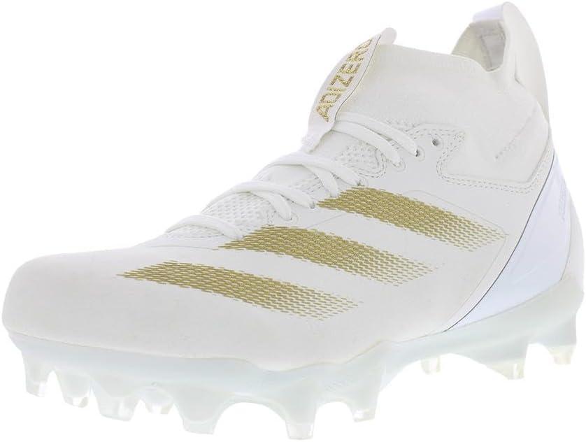 imageadidas Mens Adizero Impact2 American Football SneakerFootwear WhiteGold MetallicFootwear White