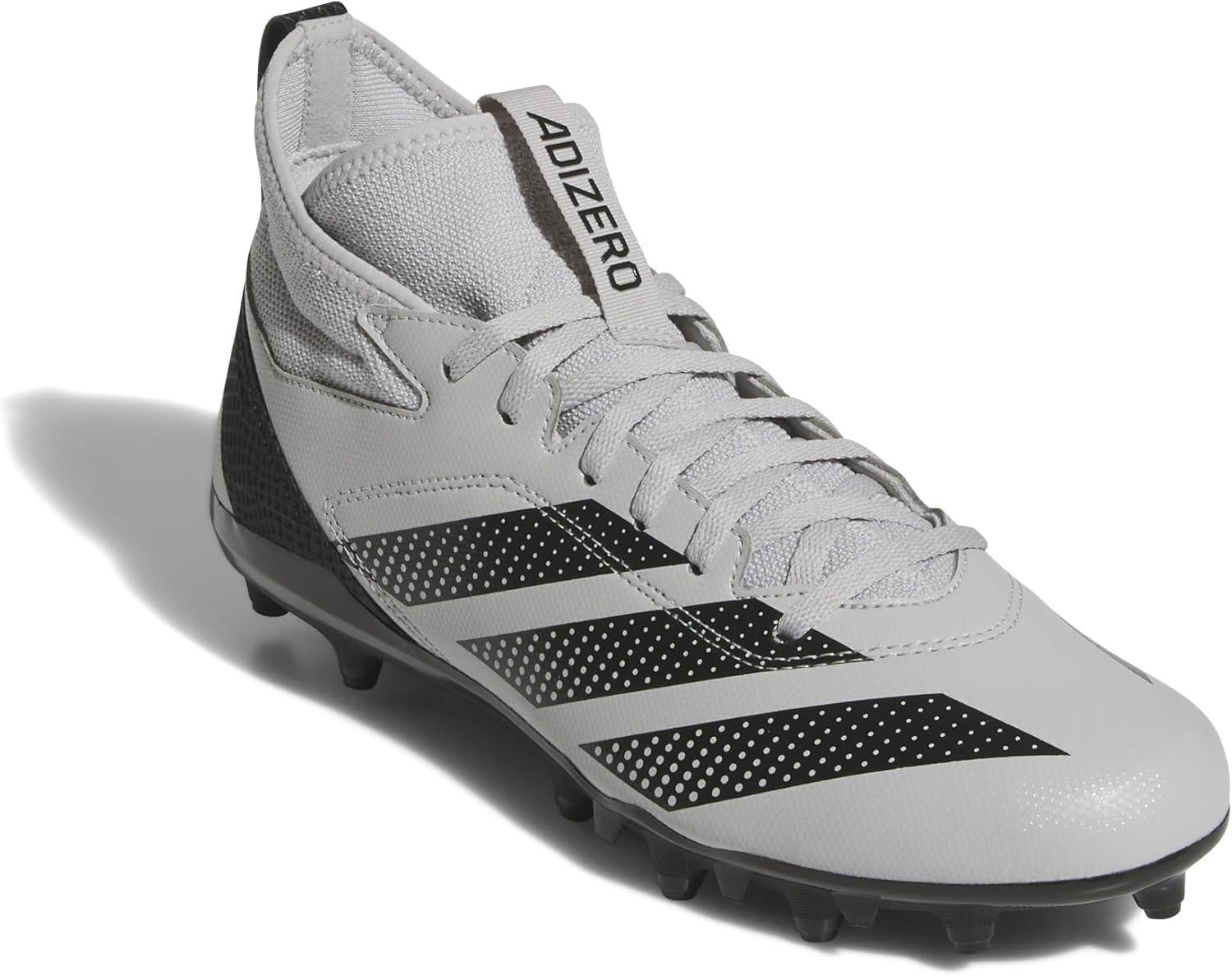 imageadidas Mens Adizero Impact2 American Football SneakerGreyBlackGrey