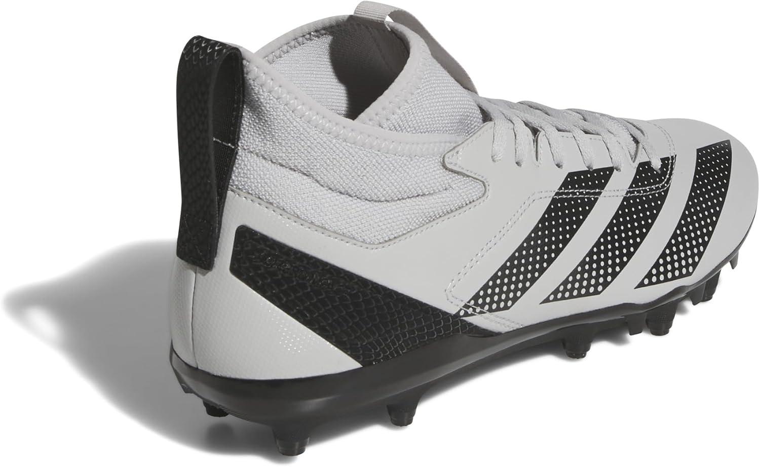 imageadidas Mens Adizero Impact2 American Football SneakerGreyBlackGrey
