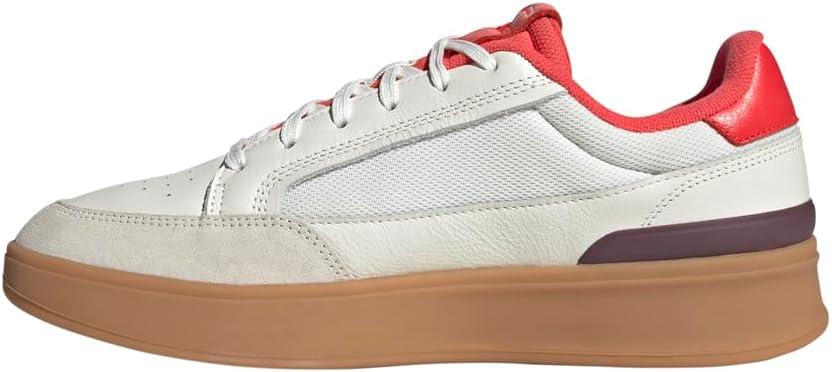 imageadidas Mens Aspyre SneakerWhiteBright RedAurora Ruby
