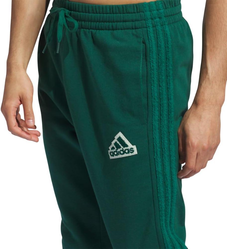 imageadidas Mens Coze 3Stripes PantsCollegiate Green