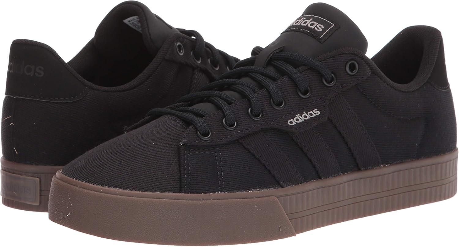 imageadidas Mens Daily 30 SneakerBlackBlackGum