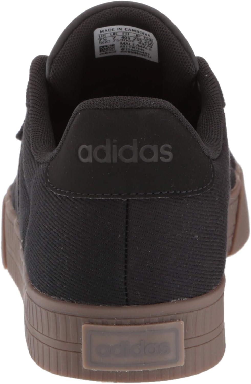 imageadidas Mens Daily 30 SneakerBlackBlackGum