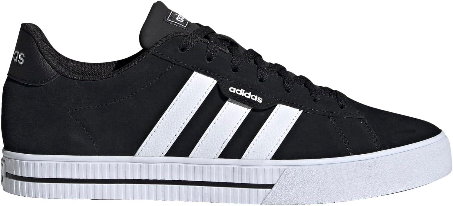 imageadidas Mens Daily 30 SneakerBlackWhiteBlack
