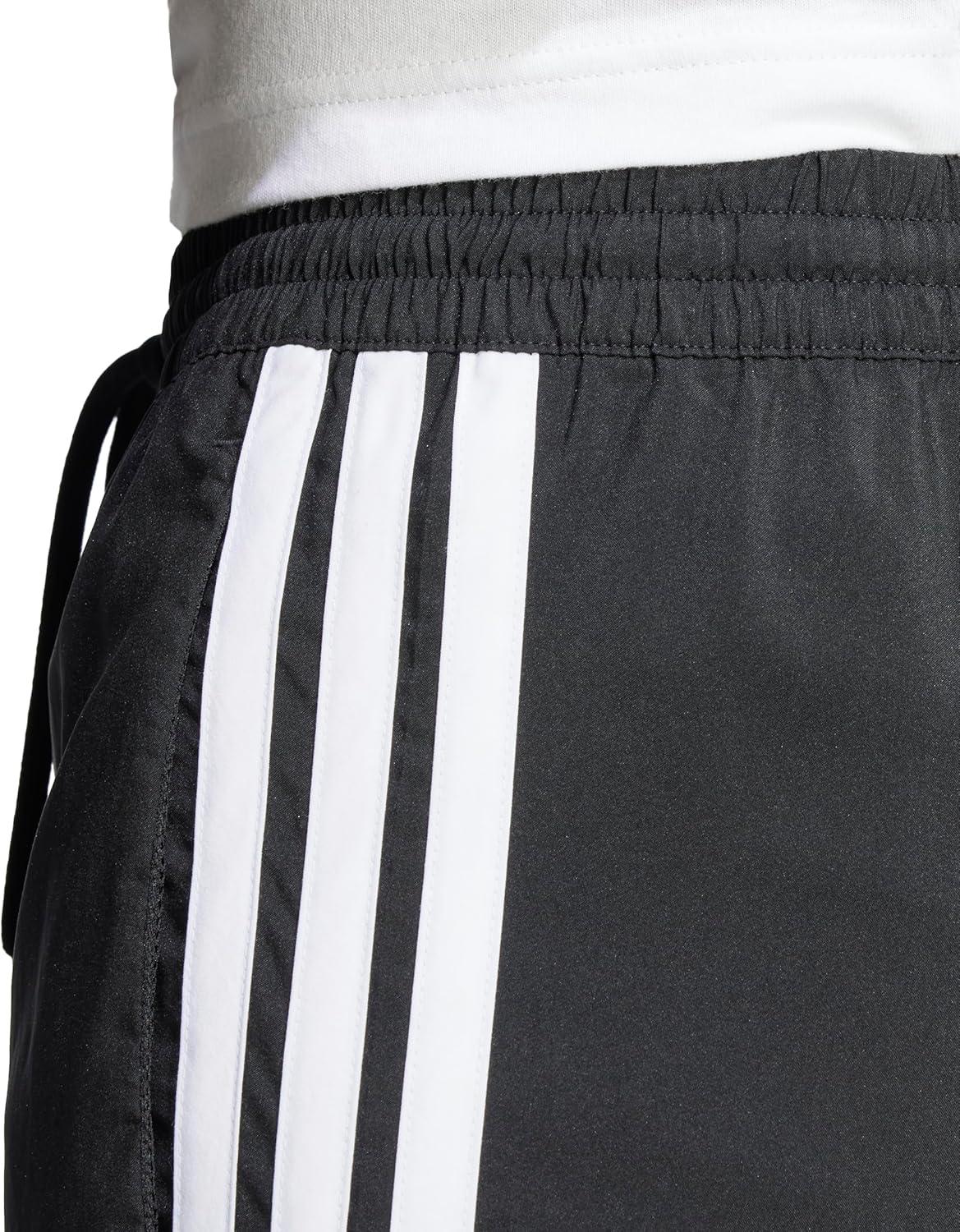 imageadidas Mens Essentials 3Stripes Chelsea 7inch ShortsBlackWhite