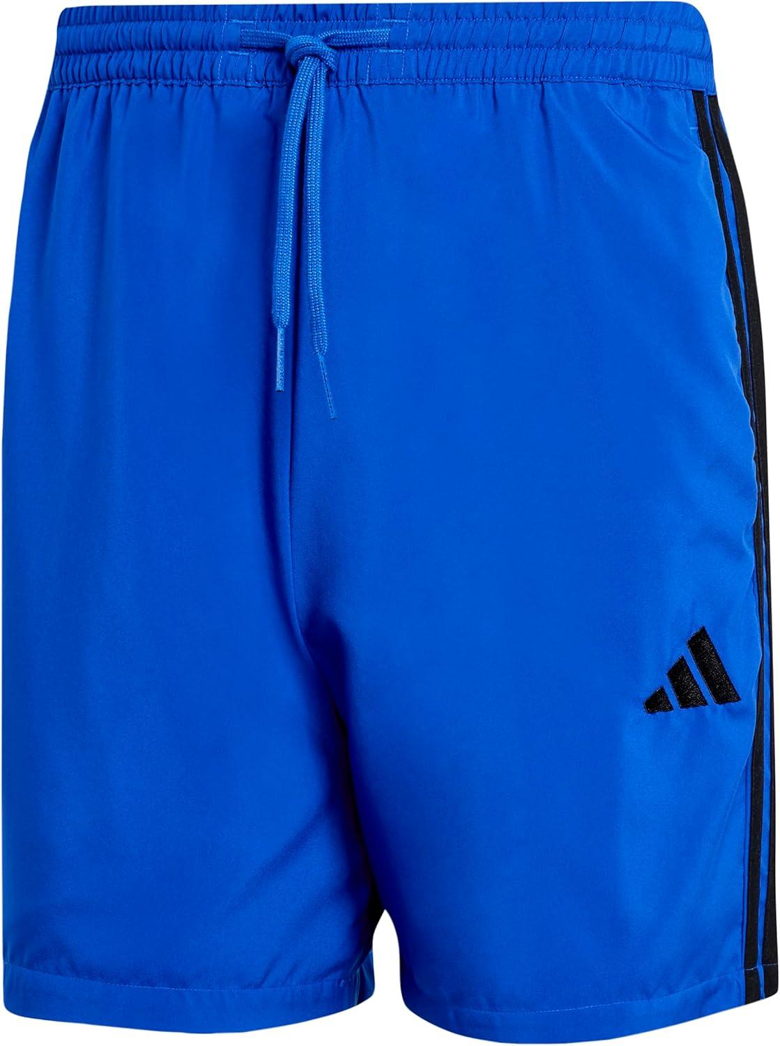 imageadidas Mens Essentials 3Stripes Chelsea 7inch ShortsTeam Royal BlueBlack