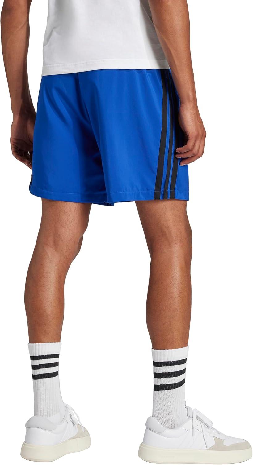 imageadidas Mens Essentials 3Stripes Chelsea 7inch ShortsTeam Royal BlueBlack