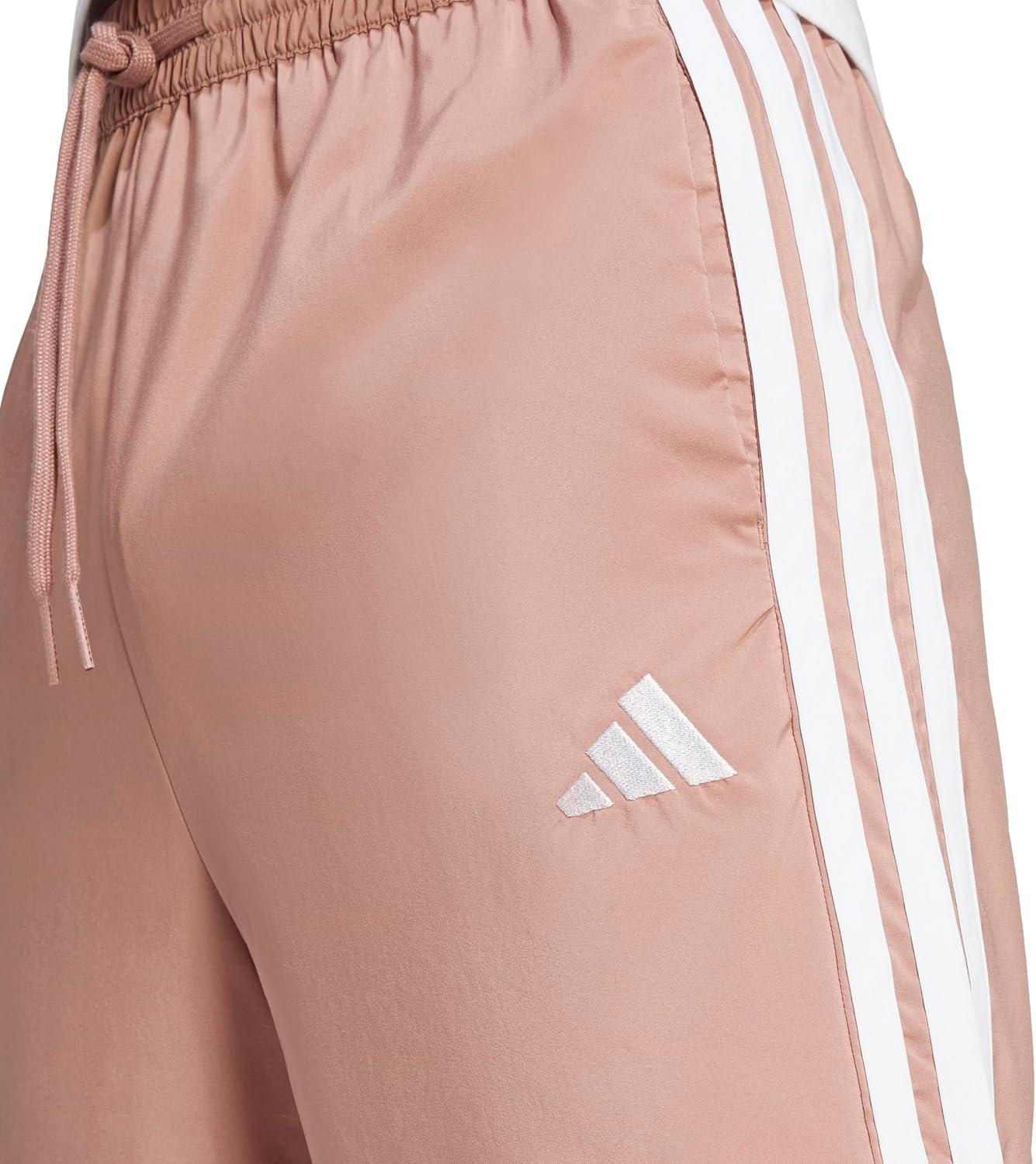 imageadidas Mens Essentials 3Stripes Chelsea 7inch ShortsWarm ClayWhite