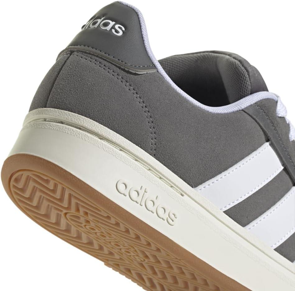 imageadidas Mens Grand Court AlphaGreyWhiteOff White