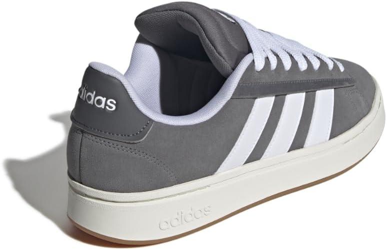 imageadidas Mens Grand Court AlphaGreyWhiteOff White