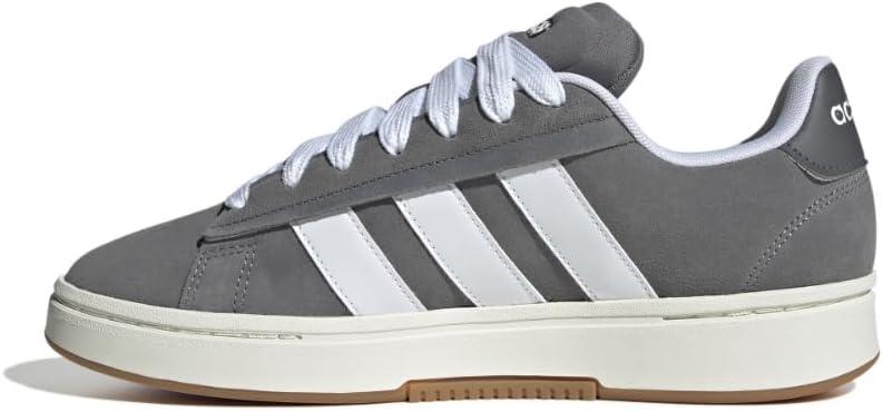 imageadidas Mens Grand Court AlphaGreyWhiteOff White