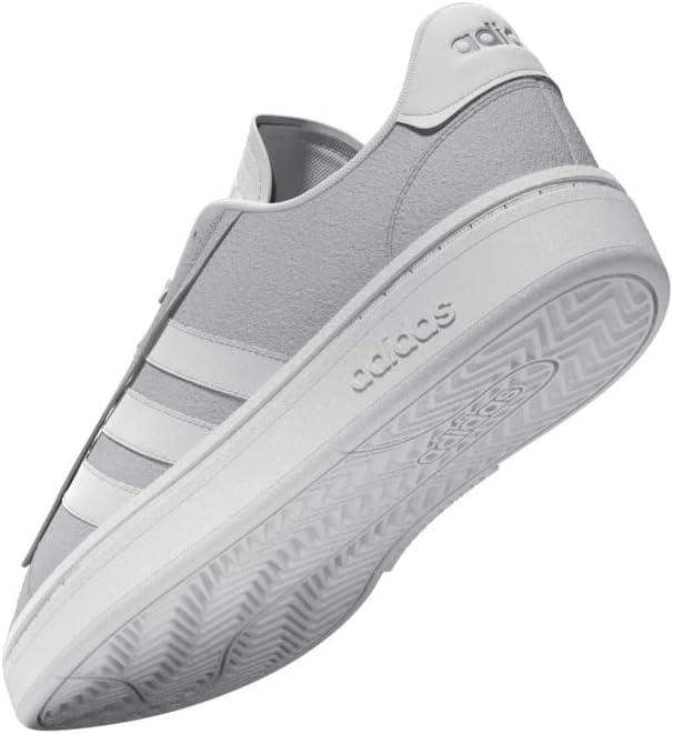 imageadidas Mens Grand Court AlphaGreyWhiteSilver Metallic