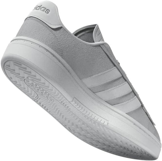 imageadidas Mens Grand Court AlphaGreyWhiteSilver Metallic
