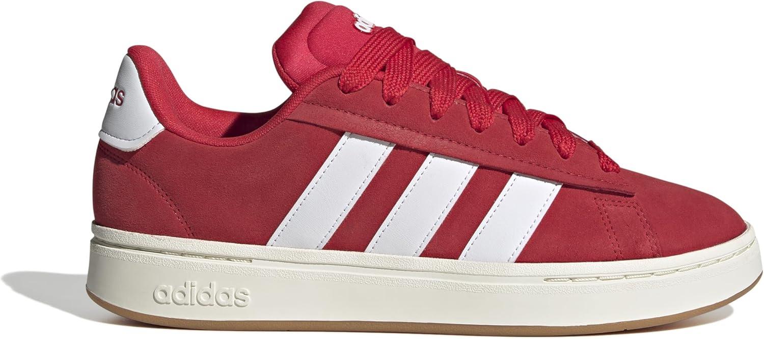 imageadidas Mens Grand Court AlphaPure RubyWhitePure Ruby