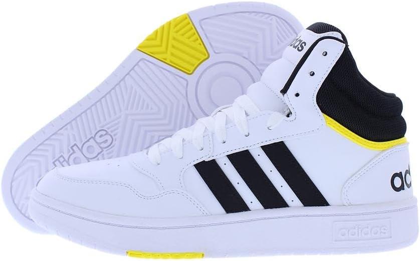 imageadidas Mens Hoops 30 Mid Basketball ShoeWhite