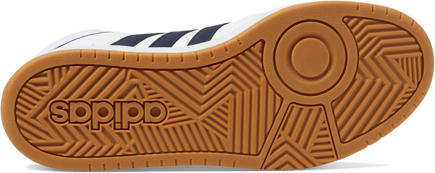 imageadidas Mens Hoops 30 Mid Basketball ShoeWhiteLegend InkVivid Red