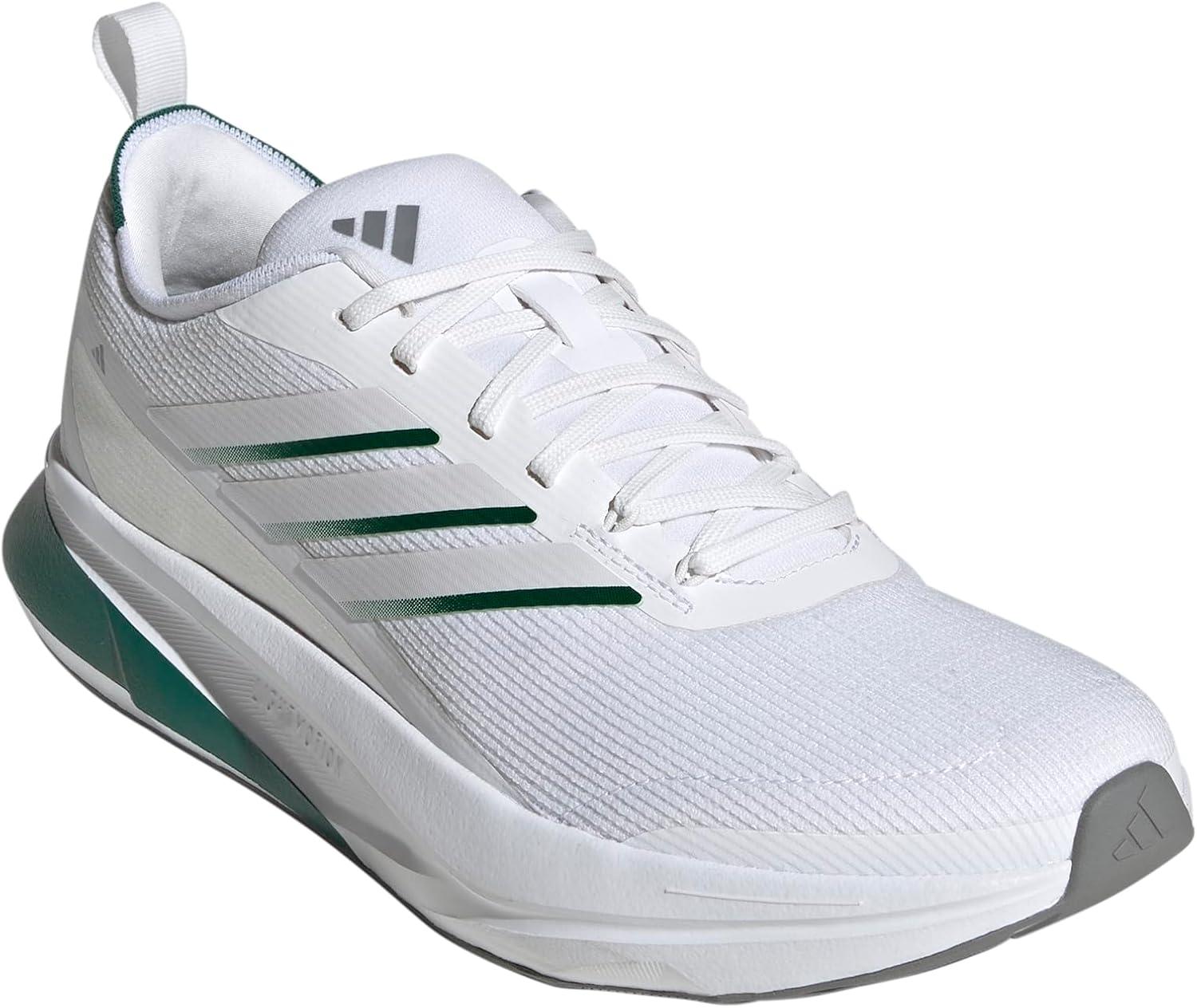 imageadidas Mens Jogit Running SneakerWhiteWhiteCollegiate Green