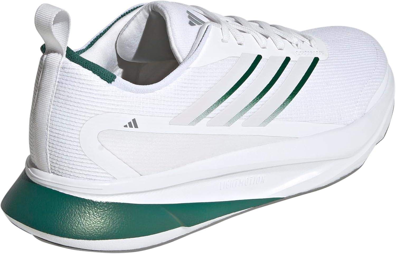imageadidas Mens Jogit Running SneakerWhiteWhiteCollegiate Green