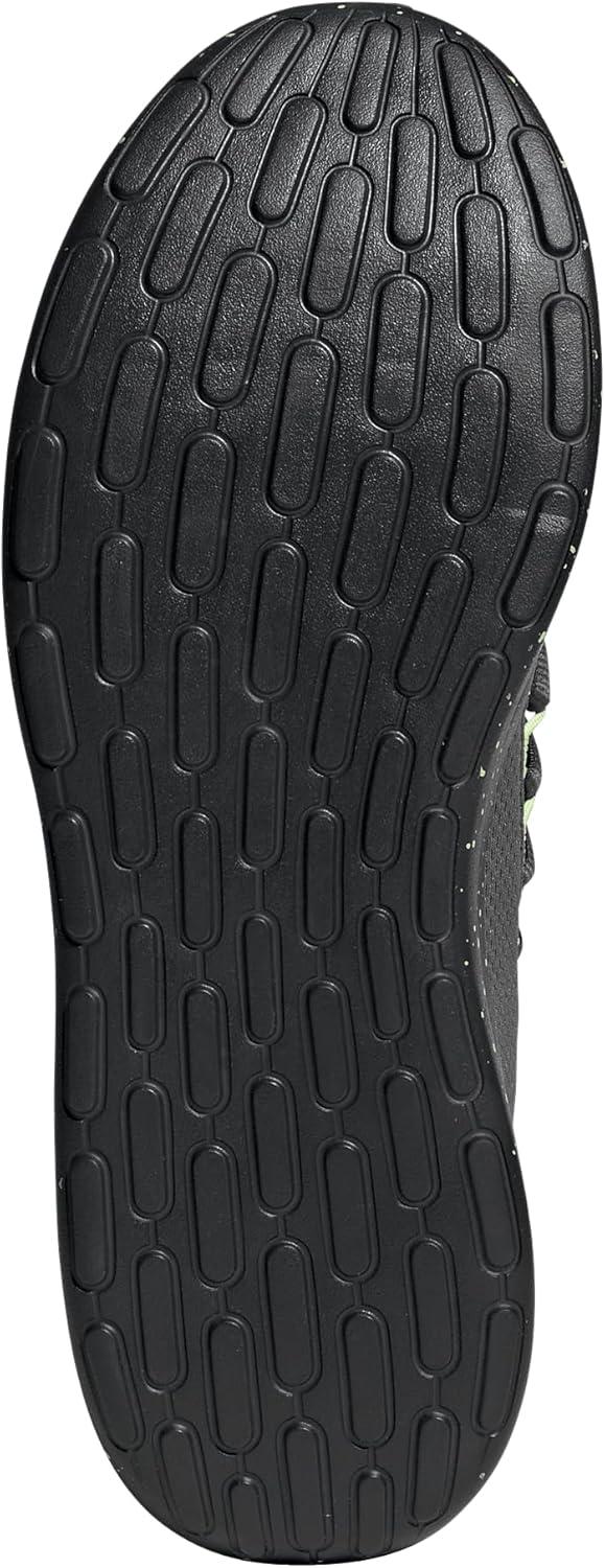 imageadidas Mens Lite Racer Adapt 70 SneakerCharcoalPulse LimeCarbon