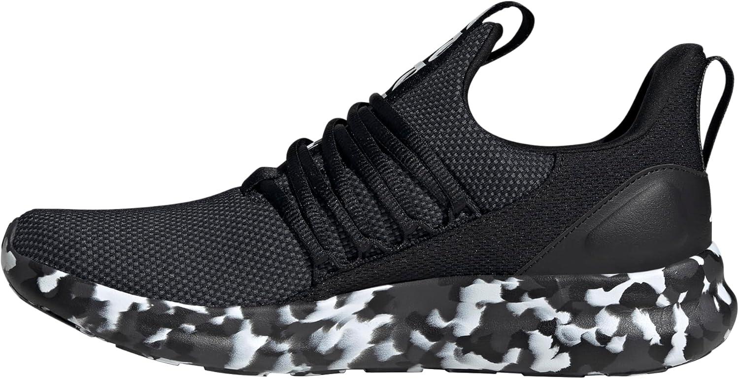 imageadidas Mens Lite Racer Adapt 70 SneakerGreySemi Impact OrangeGrey