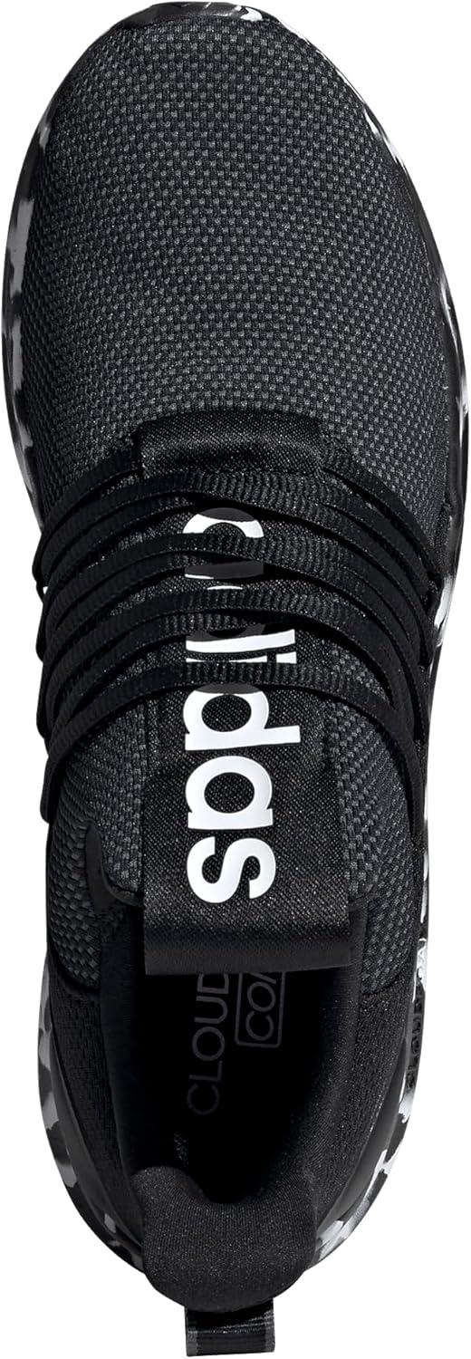 imageadidas Mens Lite Racer Adapt 70 SneakerGreySemi Impact OrangeGrey