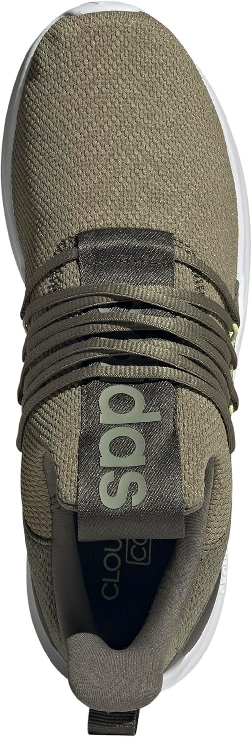 imageadidas Mens Lite Racer Adapt 70 SneakerOlive StrataNight CargoPulse Lime