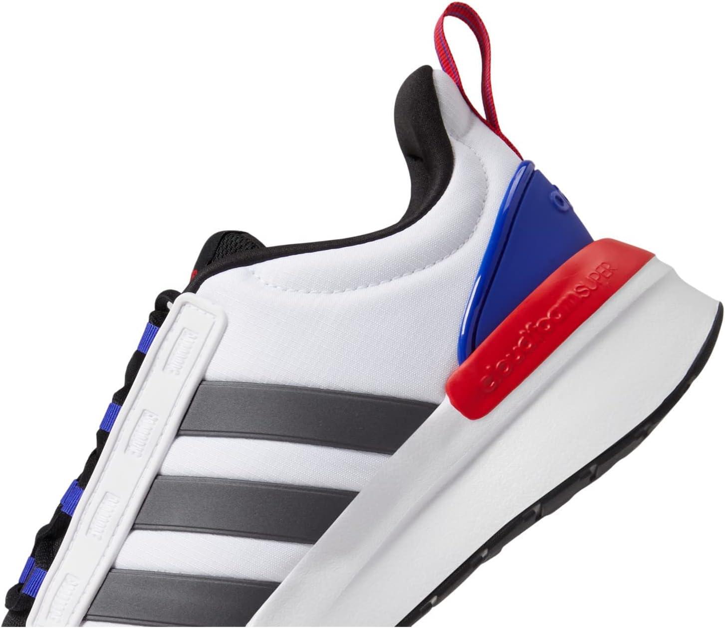 imageadidas Mens Racer Tr21 Shoes RunningWhiteNight MetallicLucid Blue