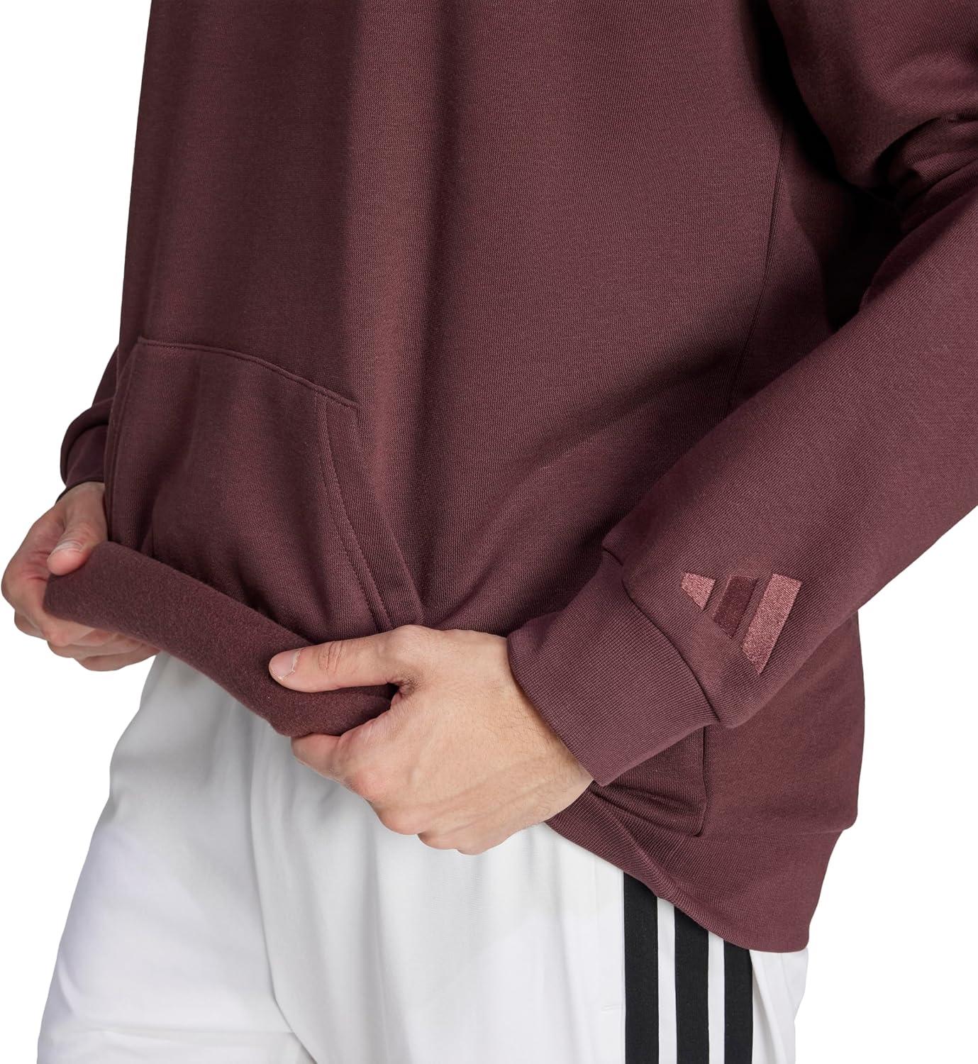 imageadidas Mens Size Codes Camouflage Linear Graphic HoodieAurora Ruby