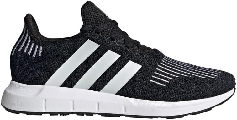 imageadidas Mens Swift Run 10 SneakerBlackWhiteWhite