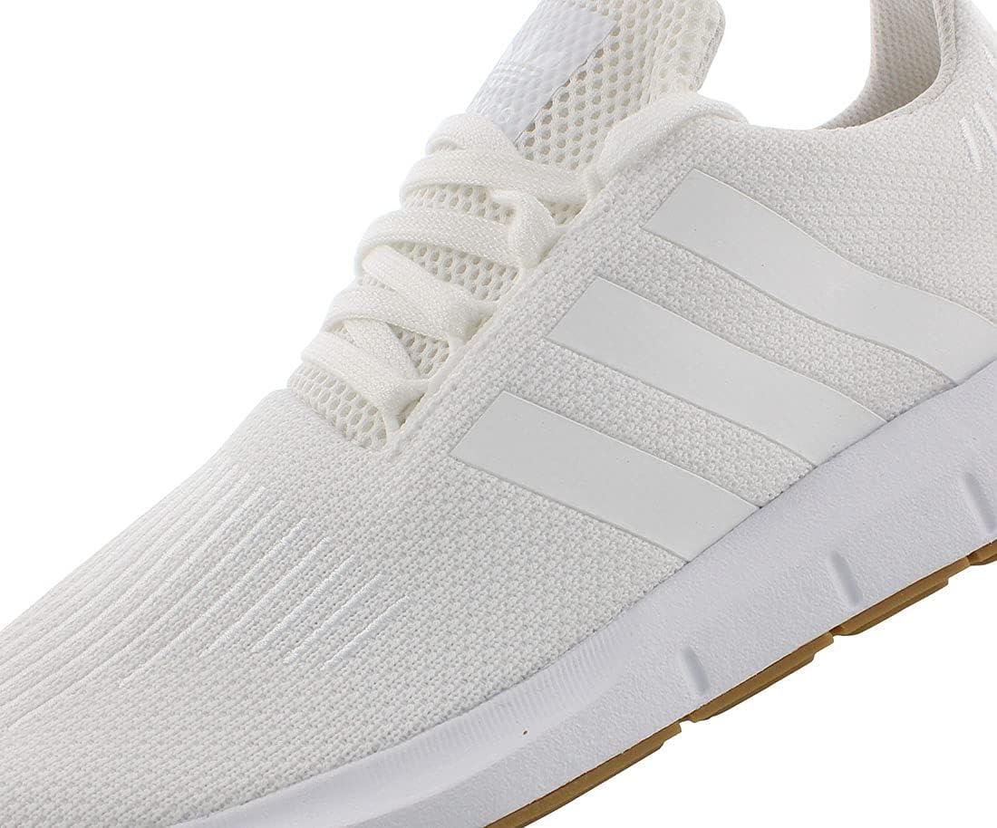 imageadidas Mens Swift Run 10 SneakerFootwear WhiteClear WhiteBrown GumGhost White
