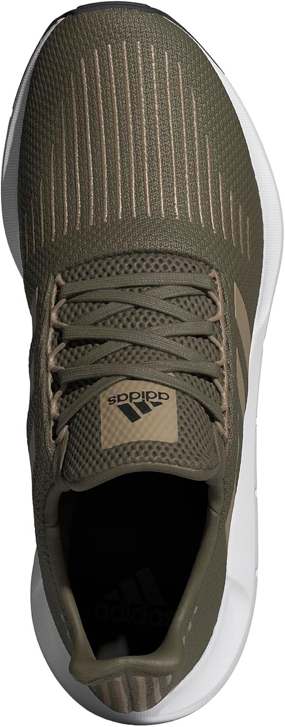 imageadidas Mens Swift Run 10 SneakerOlive StrataBlanch CargoWhite