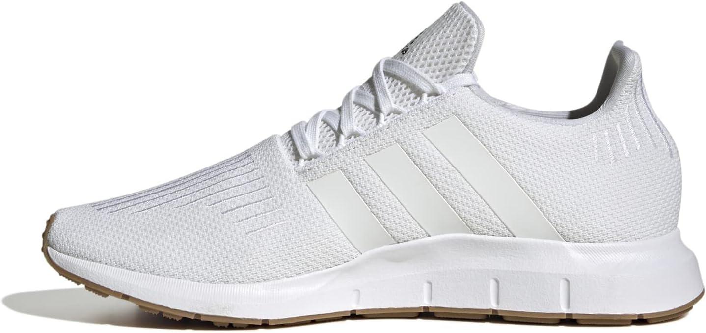 imageadidas Mens Swift Run 10 SneakerWhiteWhiteBlack