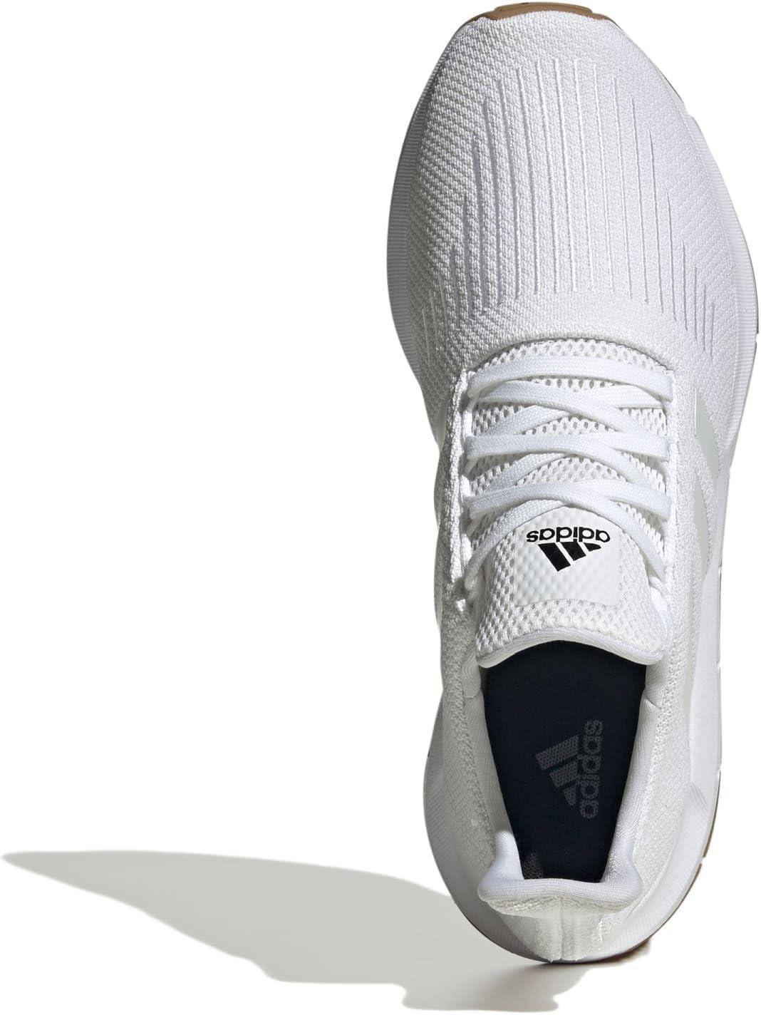 imageadidas Mens Swift Run 10 SneakerWhiteWhiteBlack