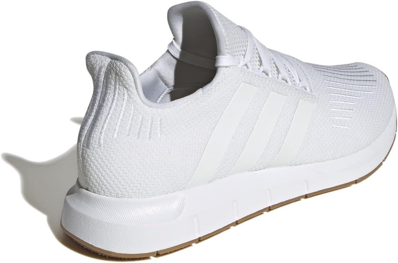 imageadidas Mens Swift Run 10 SneakerWhiteWhiteBlack
