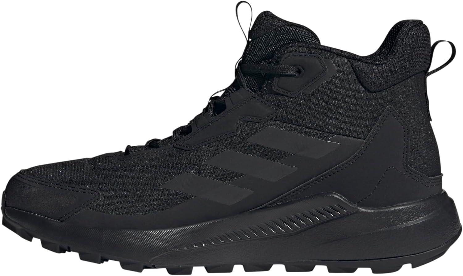 imageadidas Mens Terrex Anylander Mid Top Rainrdy HikingBlackBlackGrey