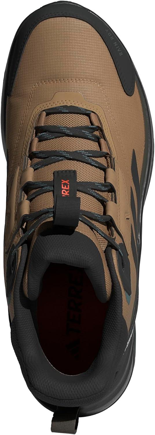 imageadidas Mens Terrex Anylander Mid Top Rainrdy HikingCardboardBlackShadow Olive