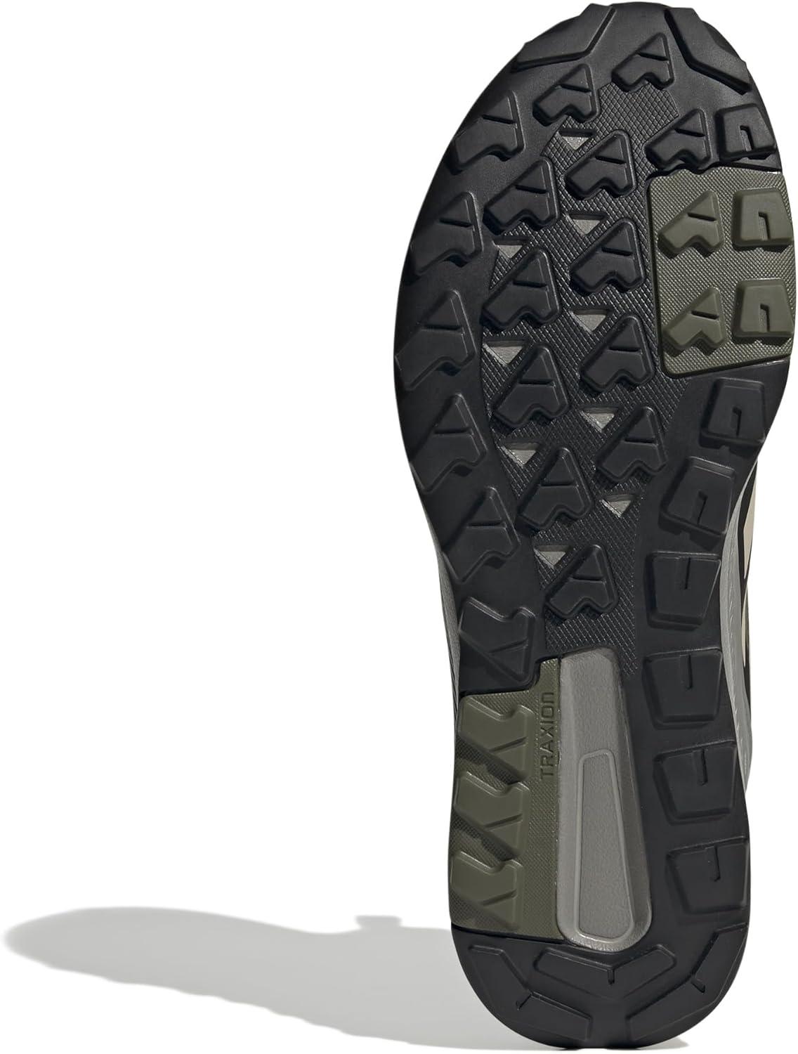 imageadidas Mens Terrex Anylander Mid Top Rainrdy HikingOlive StrataWonder BeigeBlack