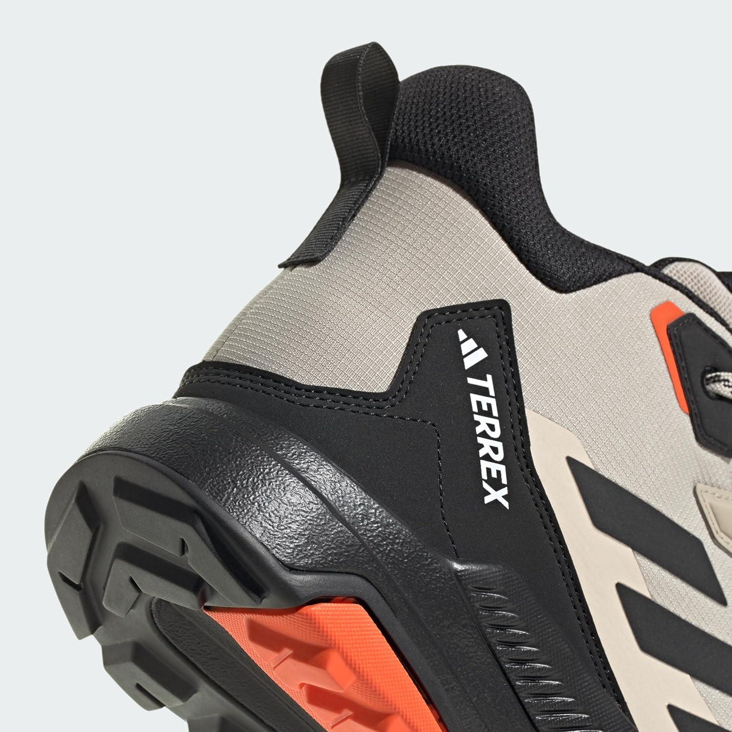 imageadidas Mens Terrex Anylander Mid Top Rainrdy HikingWonder BeigeBlackSemi Impact Orange