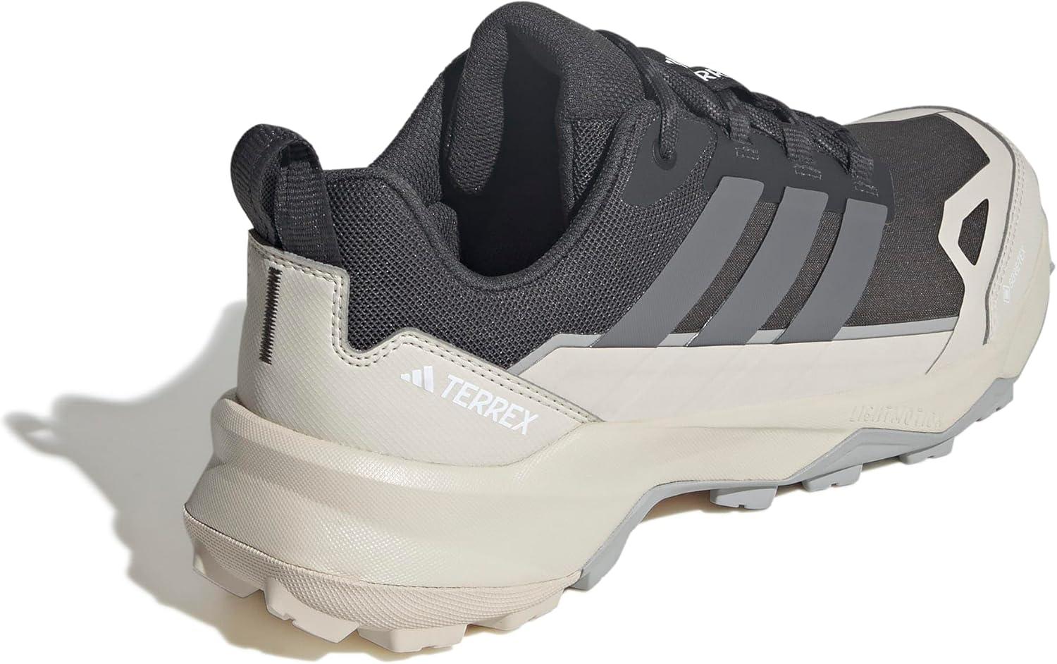 imageadidas Mens Terrex Skychaser Ax5 Goretex Hiking ShoeCarbonGrey forAlumina Jq6724