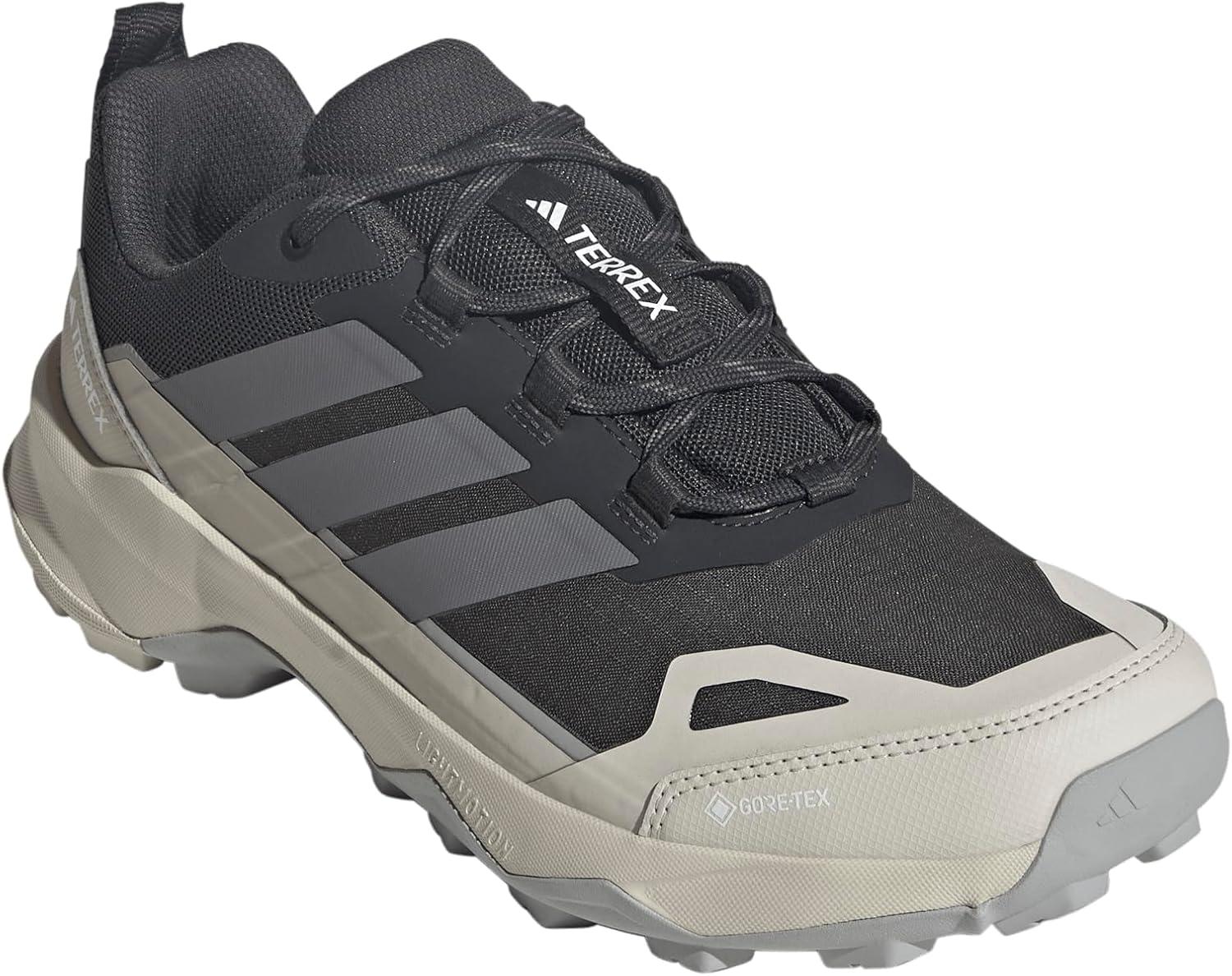 imageadidas Mens Terrex Skychaser Ax5 Goretex Hiking ShoeCarbonGreyAlumina