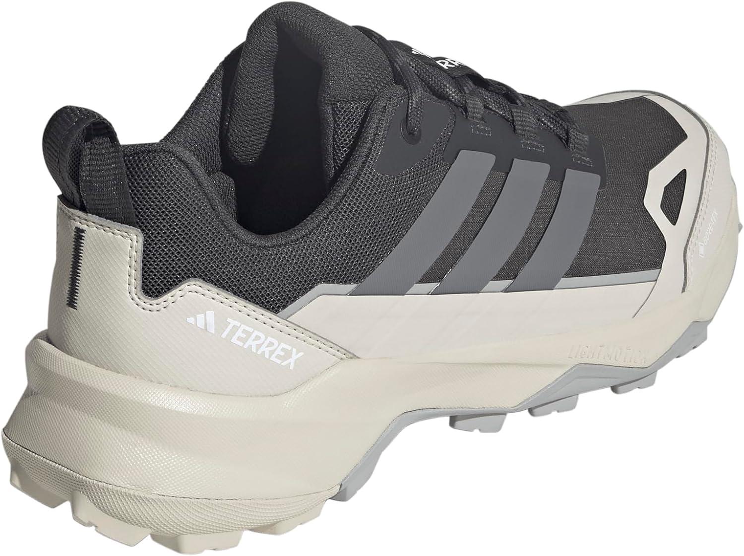imageadidas Mens Terrex Skychaser Ax5 Goretex Hiking ShoeCarbonGreyAlumina