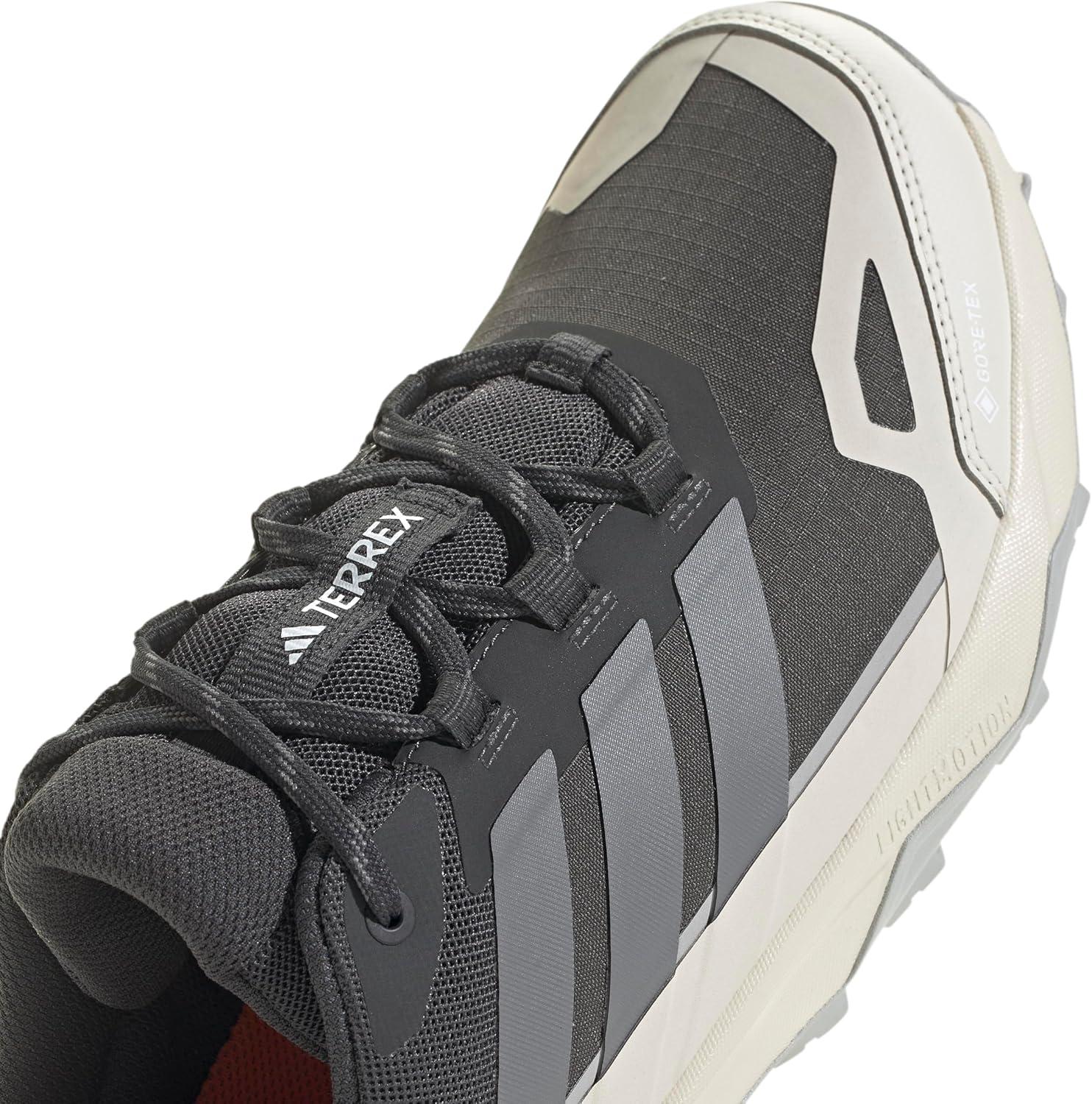 imageadidas Mens Terrex Skychaser Ax5 Goretex Hiking ShoeCarbonGreyAlumina