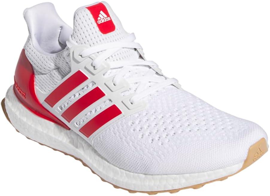 imageadidas Mens Ultraboost 10 ShoeWhiteBetter ScarletGum