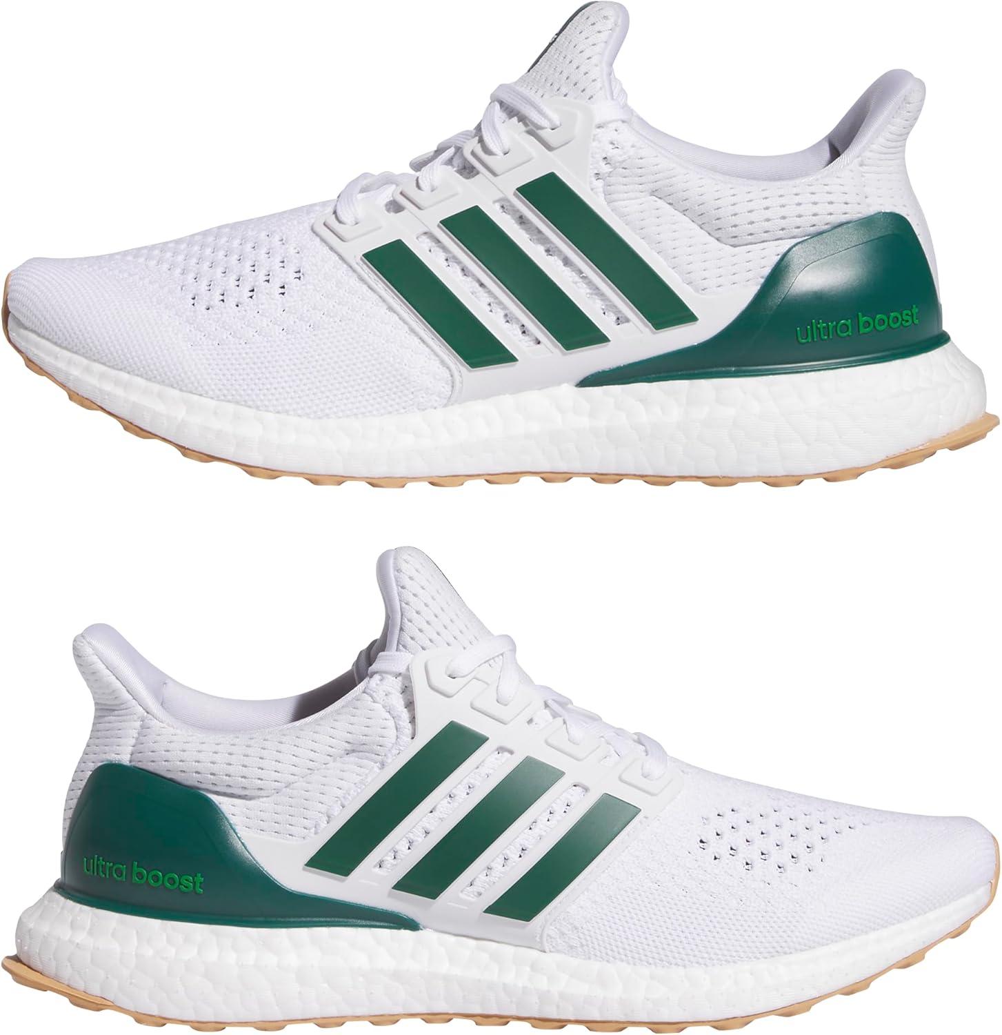 imageadidas Mens Ultraboost 10 ShoeWhiteCollegiate GreenGum