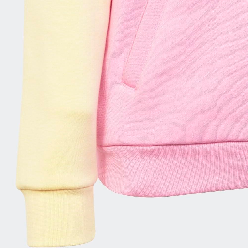 imageadidas Originals Kids Adicolor HoodieClear PinkAlmost YellowBliss Pink