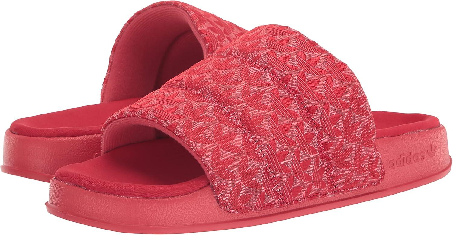 imageadidas Originals Womens Adilette Essential Slide SandalBetter ScarletGlory RedBetter Scarlet
